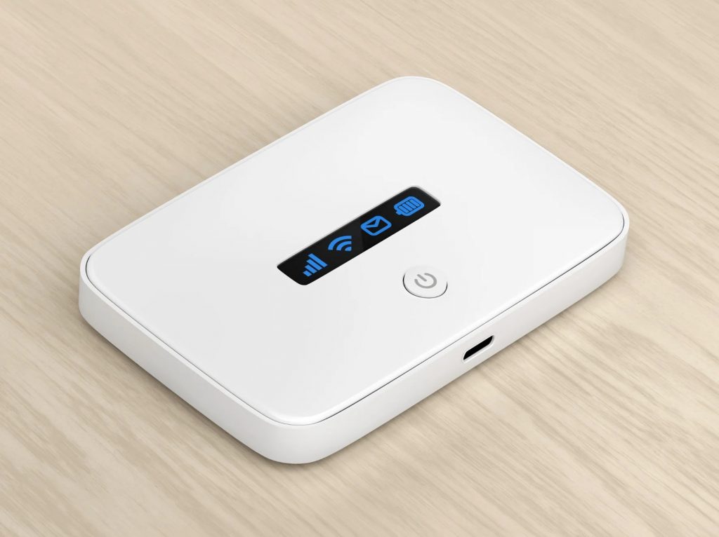 Pocket Wifi can be used to connect Wi-Fi-capable devices by creating a hotspot