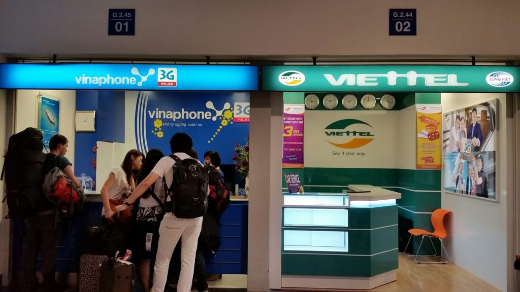 buy vietnam sim at airports